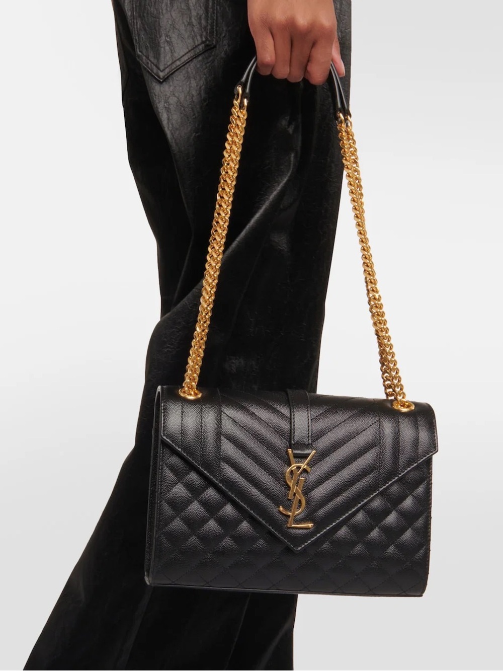 Saint Laurent YSL Cassandra Envelope Bag
